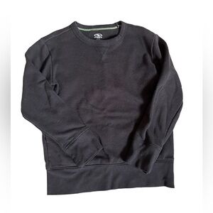 🎃 🍁 Athletic Works Black Fleece Sweatshirt, size Sm/6-7